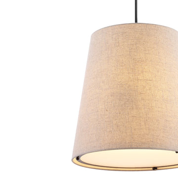 Arden 18" Farmhouse Bohemian Iron LED Pendant - JONATHAN Y